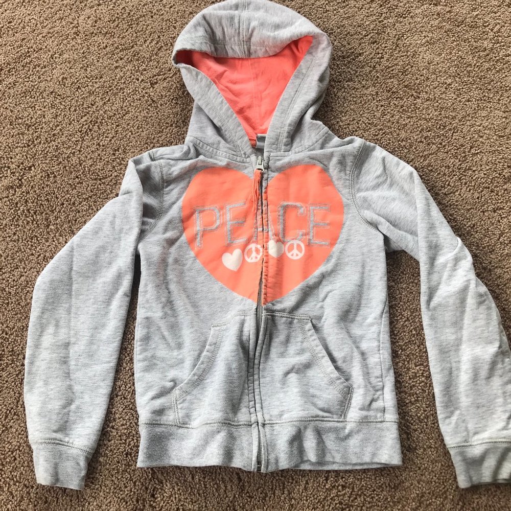 Zip up hoodie